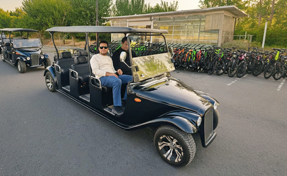 اتوبوس برقی چیتگر اتوبوس و ون برقی دریاچه چیتگر